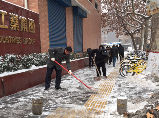 雪一直下，我們一直在：工投集團除雪掠影