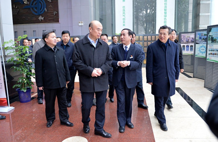 【陜鼓集團】陜西省委副書記、省長、省政府黨組書記劉國中一行蒞臨陜鼓視察指導工作