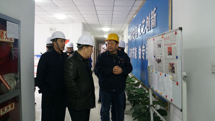 集團領(lǐng)導(dǎo)金輝帶隊赴標準電梯、標準熱處理進行工作調(diào)研